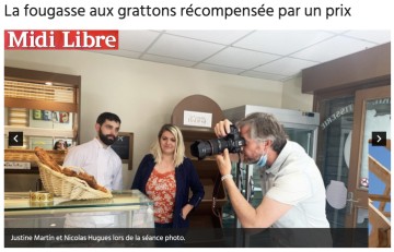 Midi Libre : la fougasse aux grattons récompensée par un prix